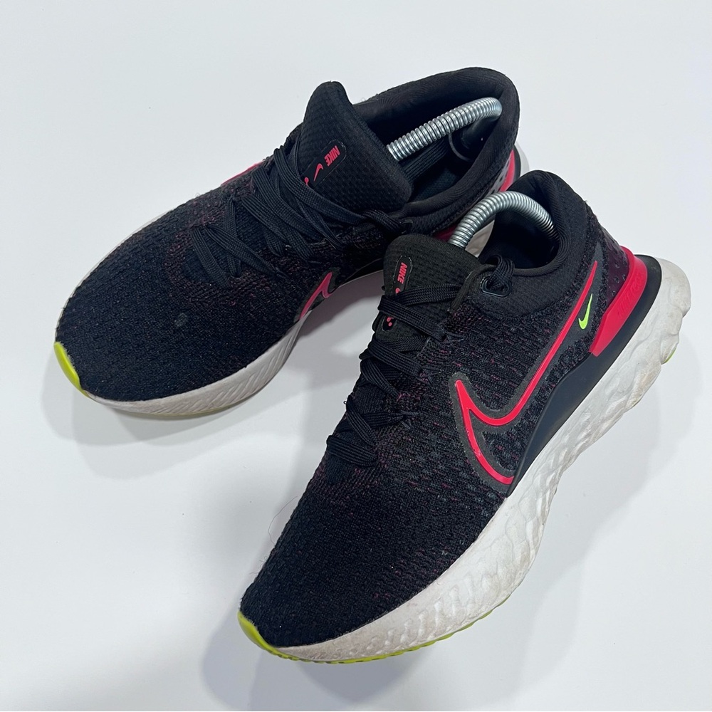 Nike React Infinity Red Flyknit Running Shoes Siz… - image 4